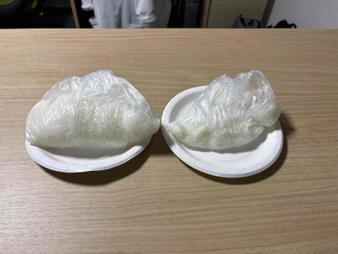 湯せん30分で炊き上がった白ご飯|パッククッキングの仕上がり